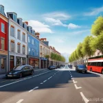 양자 컴퓨터의 시장 전망 - Here are three detailed image generation prompts in English, adhering to all specified guidelines: