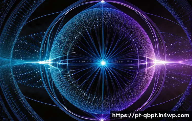 양자컴퓨터 응용의 실제 사례 연구 - **"The Quantum Symphony of Superposition and Entanglement"**
    A visually stunning, ethereal repre...